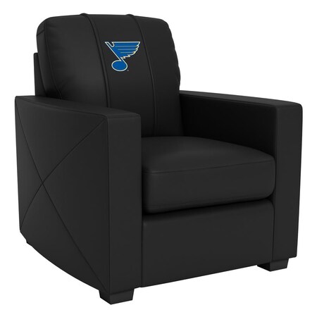 Dreamseat Silver Club Chair with St. Louis Blues Logo XZ7759002CHCDBK-PSNHL42050